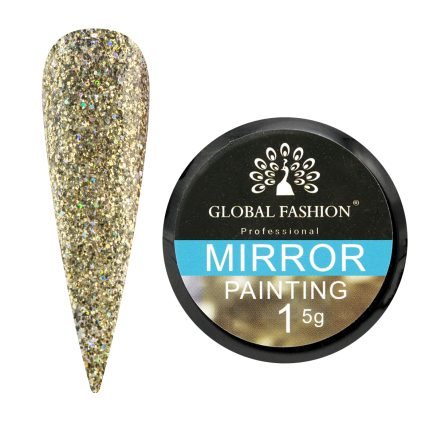 Гель краска Mirror 01