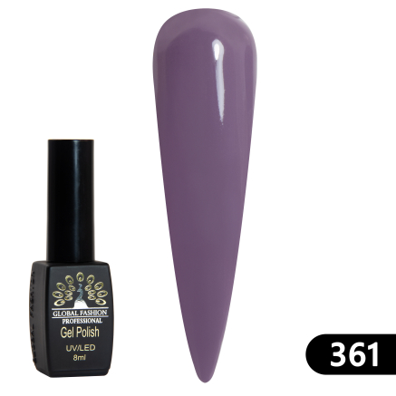 Гель лак BLACK ELITE 361, Global Fashion 8 мл