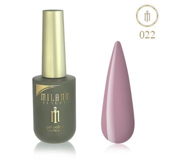 Гель лак MILANO LUXURY 10 мл № 022 (Яскраво-мандариновий)