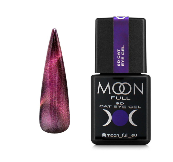 Гель-лак Moon Full 9D Cat Eye 001 малиново-розовый 8 мл (5905123021145)