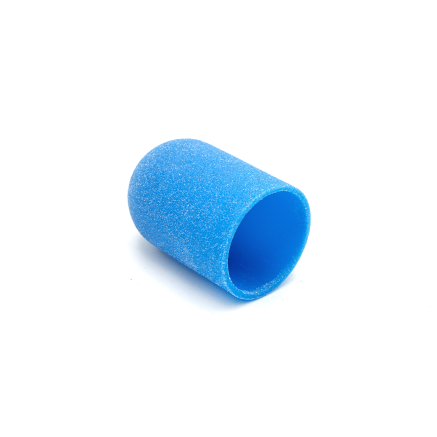 Ковпачки абразиву для педикюру, 16*25 мм #150, blue 1 шт.