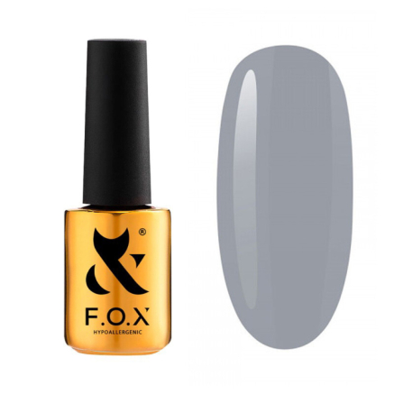 Гель-лак F.O.X Spectrum Gel Vinyl 011 Apologize. сірий. 7 мл (2100994232574)