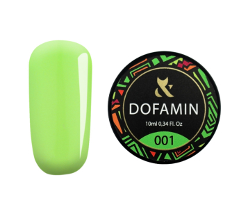 База неоновая F.O.X Base Dofamin 001. яркий салатовый. 10 мл (2100994305124)