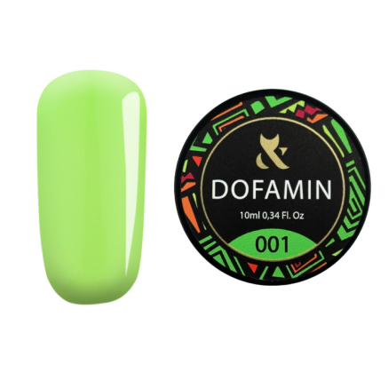 База неоновая F.O.X Base Dofamin 001. яркий салатовый. 10 мл (2100994305124)