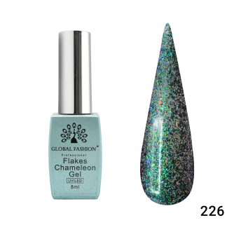 Гель лак Flakes Chameleon 8 мл, 226