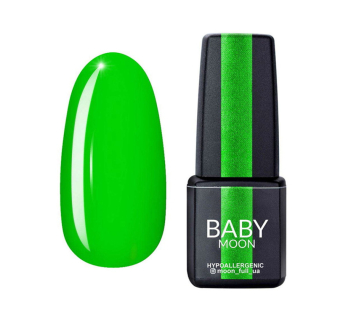 Гель-лак Baby Moon Perfect Neon 009 салатовий яскравий. 6 мл (5908254001864)