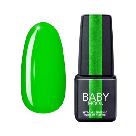 Гель-лак Baby Moon Perfect Neon 009 салатовий яскравий. 6 мл (5908254001864)