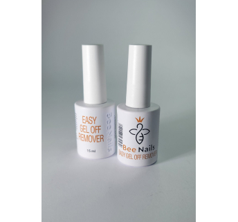 Жидкость для снятия гель лака с кисточкой 15 ml, Bee Nails