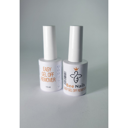 Жидкость для снятия гель лака с кисточкой 15 ml, Bee Nails
