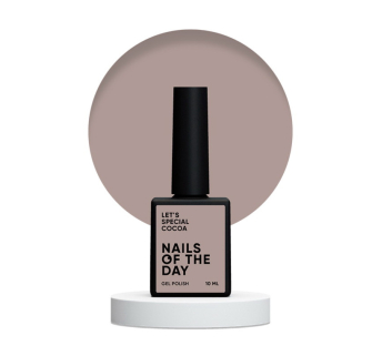 Гель-лак Nails Of The Day Lets Special Willy Wonka Cocoa молочно-коричневый 10 мл (4829104401003)