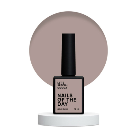 Гель-лак Nails Of The Day Lets Special Willy Wonka Cocoa молочно-коричневий 10 мл (4829104401003)