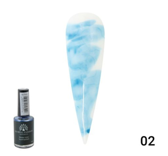 Акварельные капли Water color от Global Fashion 10 мл Blue