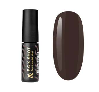 Гель-лак F.O.X Shot Spectrum Gel Vinyl 033 Hygge коричневый. 5 мл (2100994249206)