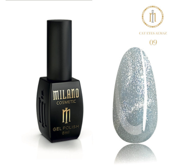 Гель Лак MILANO Cat eyes ALMAZ 8 мл № 09