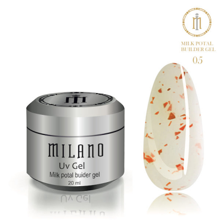 Milk Potal Builder Gel 15 ml №5