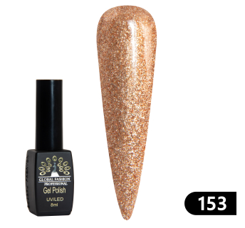 Гель лак BLACK ELITE 153, Global Fashion 8 мл