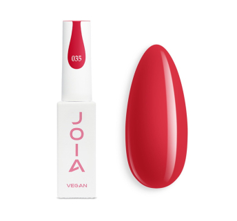 Гель-лак JOIA vegan 035 красная роза 6 мл (4820259340353)