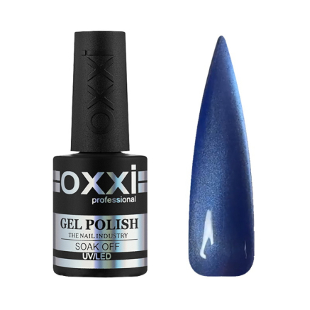 Гель-лак Oxxi Professional Summer Silk Cat 004 синий с перламутром 10 мл (2100994317769)