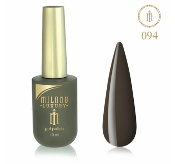 Гель лак MILANO LUXURY 10 мл № 094 (Бледно-коричневый)