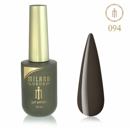 Гель лак MILANO LUXURY 10 мл № 094 (Бледно-коричневый)