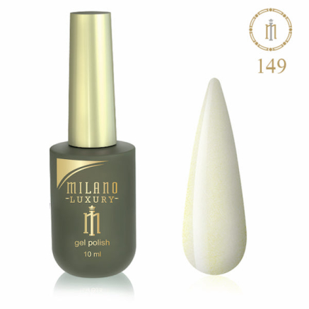 Гель лак MILANO LUXURY 10 мл № 149 (Снежный беж)