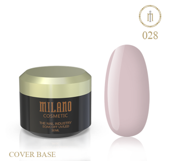 Cover Rubber Base Milano 30ml № 28