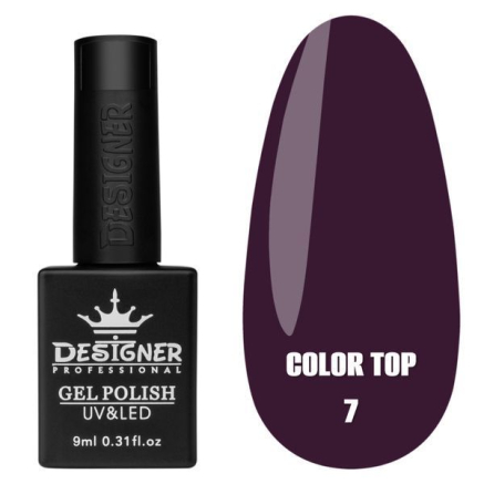Кольорове топове покриття - Color Top 07 Designer, 9 мл. - вітражне