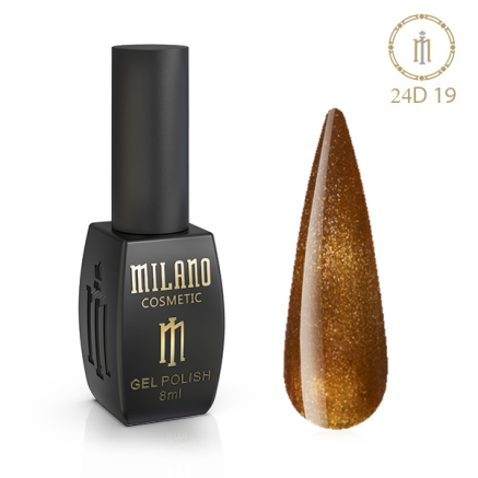 Гель лак 24D Milano 8 мл №19