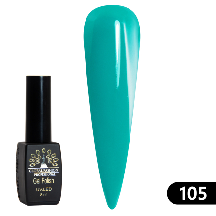 Гель лак BLACK ELITE 105, Global Fashion 8 мл