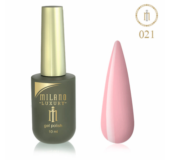 Гель лак MILANO LUXURY 10 мл № 021 (Полуничний крем)