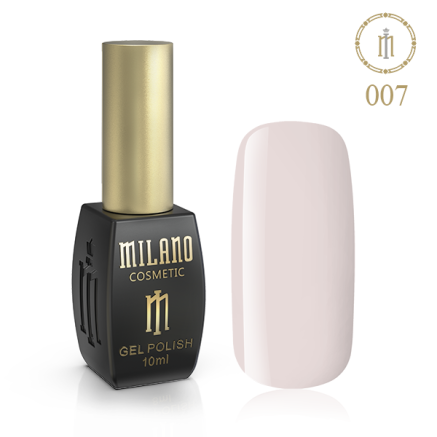 Гель лак MILANO 10ml № 007 (Нюдовый шик)