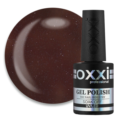 База камуфлирующая Oxxi Professional Lurex Base 015. молочный шоколад. светоотражающая. 10 мл (2100994285389)
