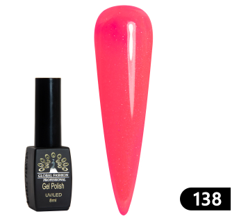 Гель лак BLACK ELITE 138, Global Fashion 8 мл