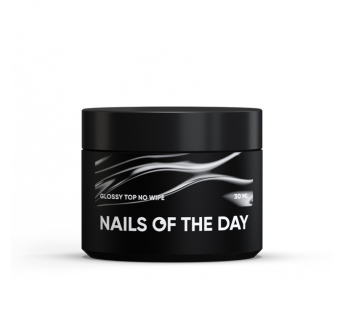 Топ глянцевый без липкого слоя Nails Of The Day Glossy Top No Wipe. 30 мл (4825439638565)