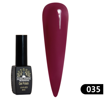 Гель лак BLACK ELITE 035, Global Fashion 8 мл