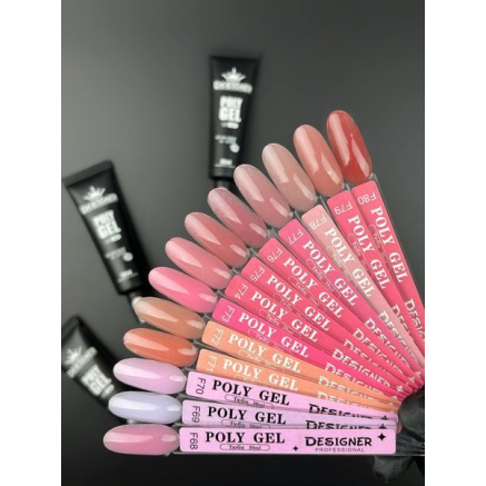 Полігель Queen`s Lipstick F68 (30 мл.) Designer