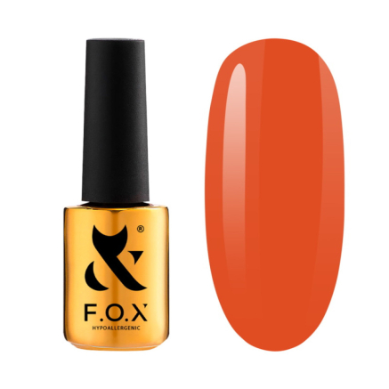 Гель-лак F.O.X Spectrum Gel Vinyl 139 Mandarin оранжевый мандарин. 7 мл (2100994287208)