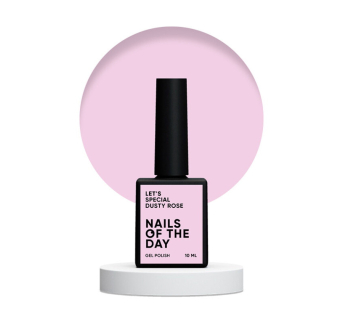 Гель-лак Nails Of The Day Lets Special Dusty Rose розовая дымка. 10 мл (4822670637616)