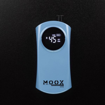Фрезер Мокс IX10 (Blue) на акуммуляторі 45 000 об/хв. та 35 W. для манікюру та педикюру