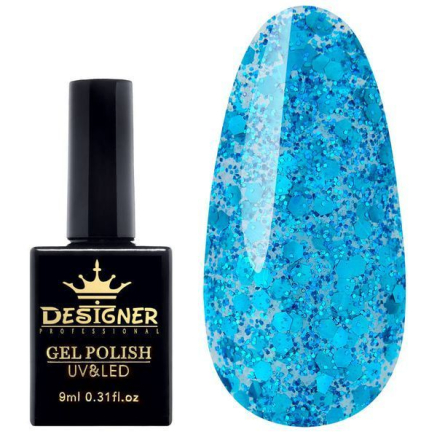 Гель-лак Designer Party Time - K291 'Дощ'