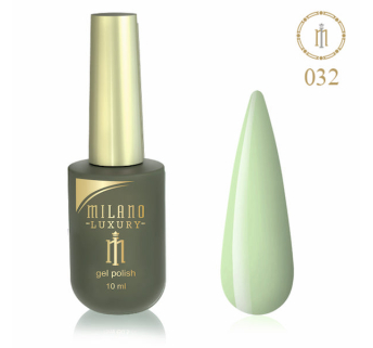 Гель лак MILANO LUXURY 10 мл № 032 (Цвет мокрого алоэ)