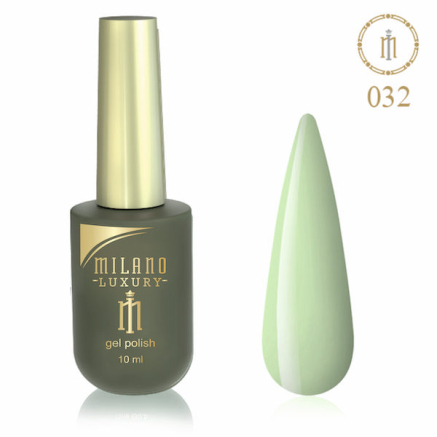 Гель лак MILANO LUXURY 10 мл № 032 (Цвет мокрого алоэ)