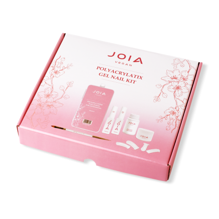 Стартовий набір для нарощення полігелем UV/LED PolyAcrylatix Gel Nail Kit JOIA vegan