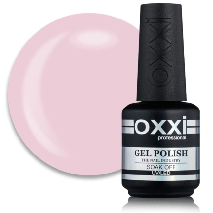 База камуфлююча для гель-лаку Oxxi Professional Cover Base Coat 001 рожевий. 15 мл (2100994257393)