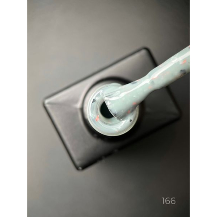 Кольорова база Marble base 166 Designer (9 мл) - з різнокольоровою поталлю