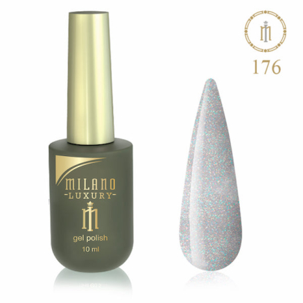 Гель лак MILANO LUXURY 10 мл № 176 (Північне сяйво)