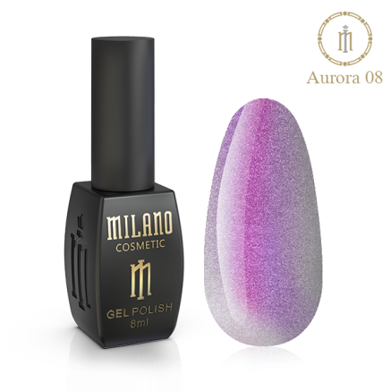 Гель лак Aurora Milano 8 мл № 08