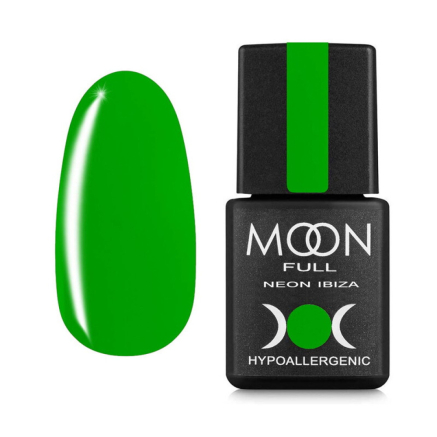 Гель-лак Moon Full Colour Neon Ibiza 722 светлый салатовый. 8 мл (5905123016127)