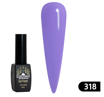 Гель лак BLACK ELITE 318, Global Fashion 8 мл
