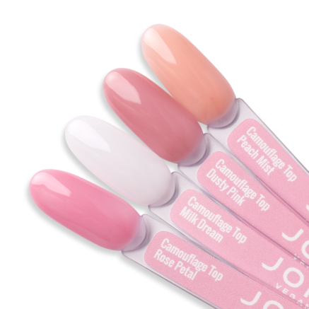 Камуфлюючий топ для гель-лаку Rose Petal JOIA vegan, 8 мл